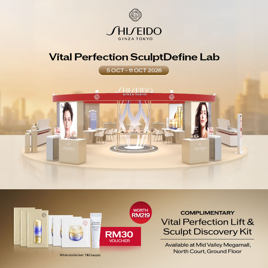 Aeon x Shiseido Vital Perfection SculptDefine Lab Pop-Up